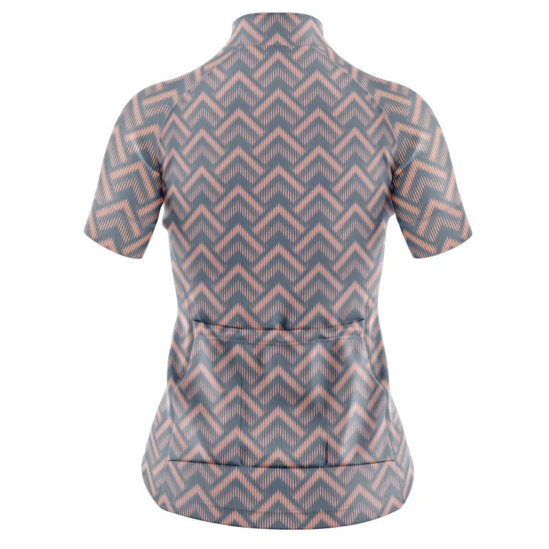 Chevron Club Jerseys (Gray-Peach)