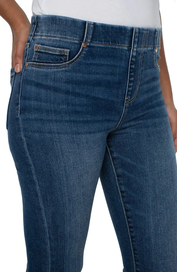 Chole Crop With Roll Cuff