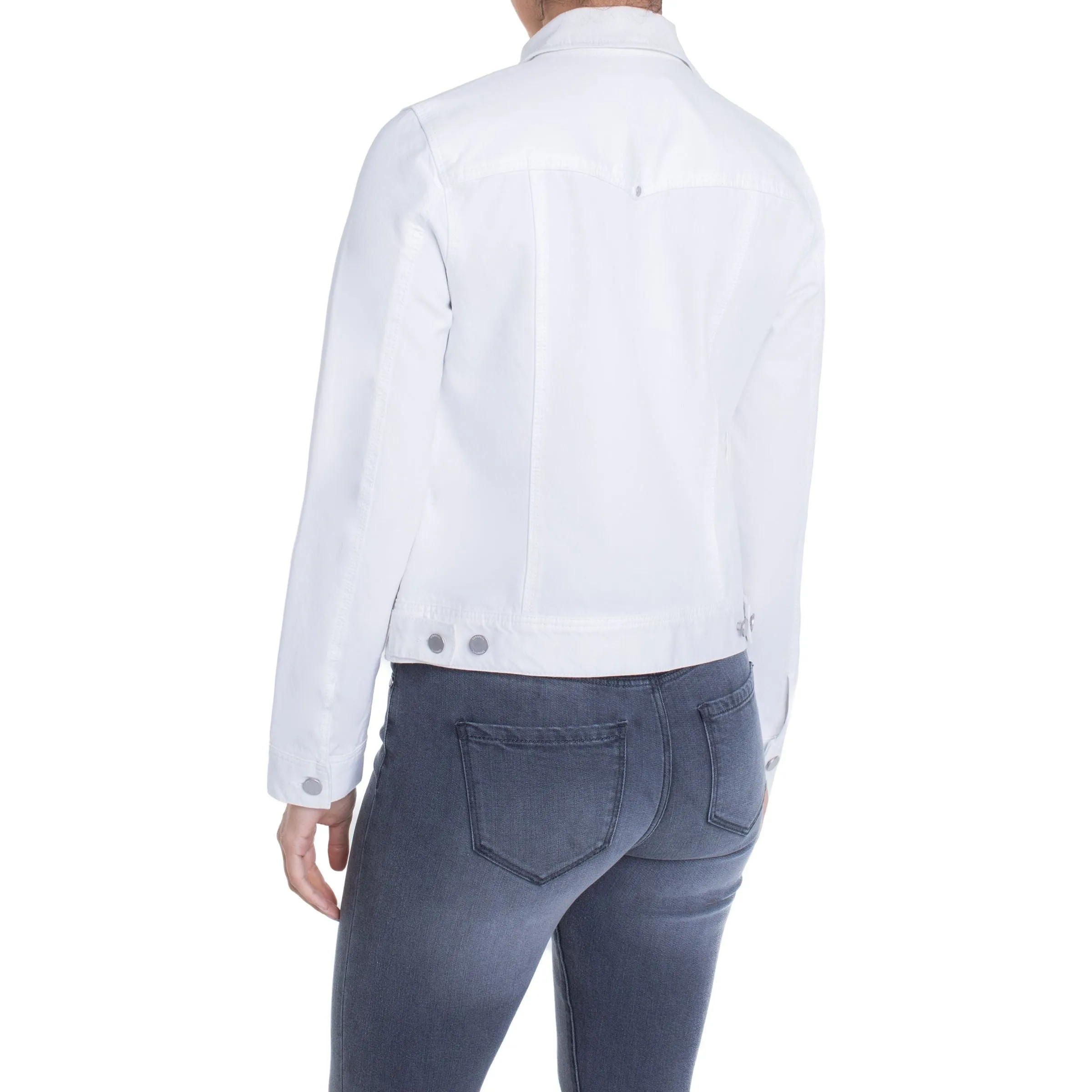 Classic Powerflex Jean Jacket in White