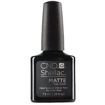 Cnd Shellac - Matte Top Coat 0.25Oz