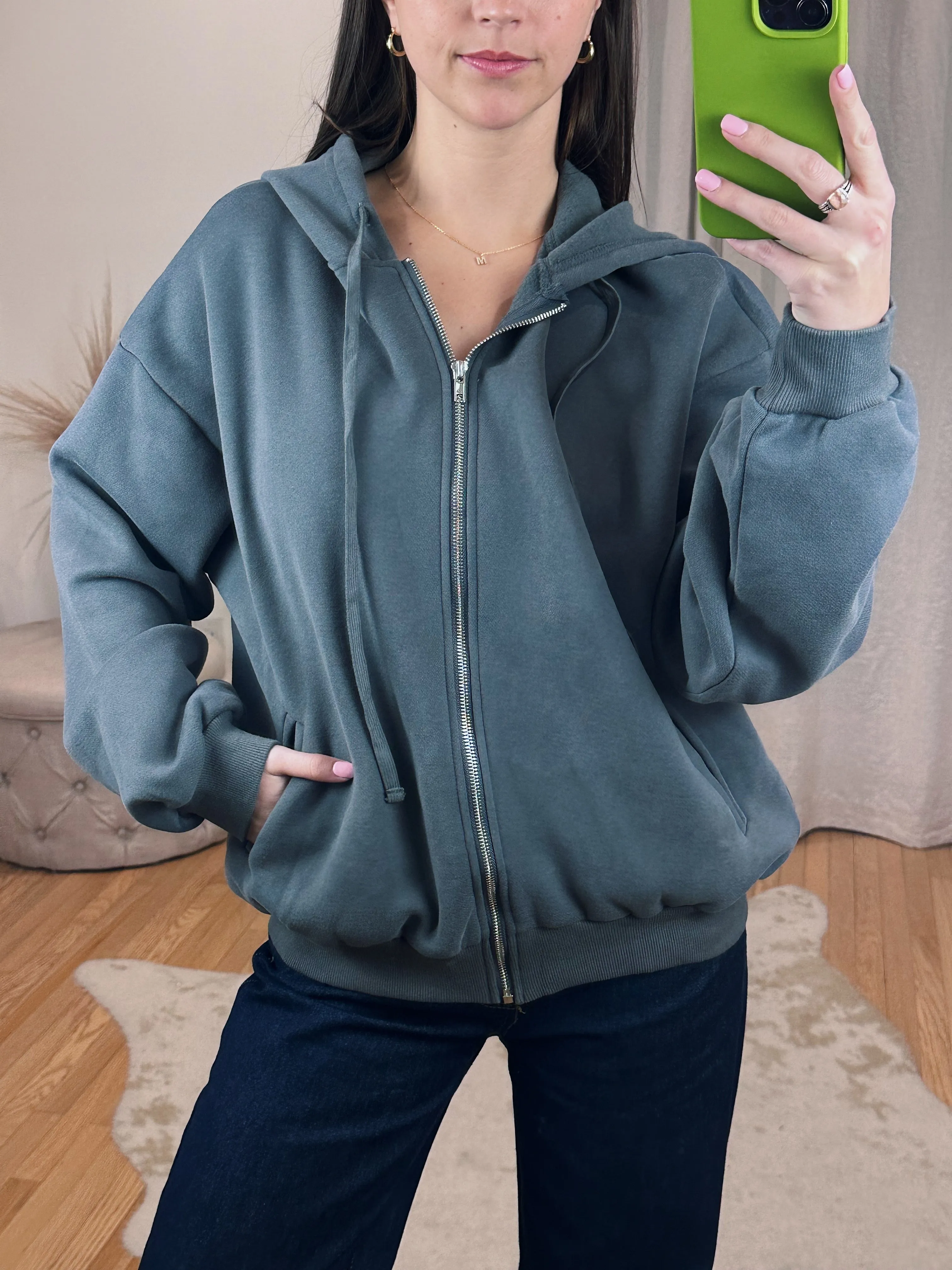 Comfort Zip Up