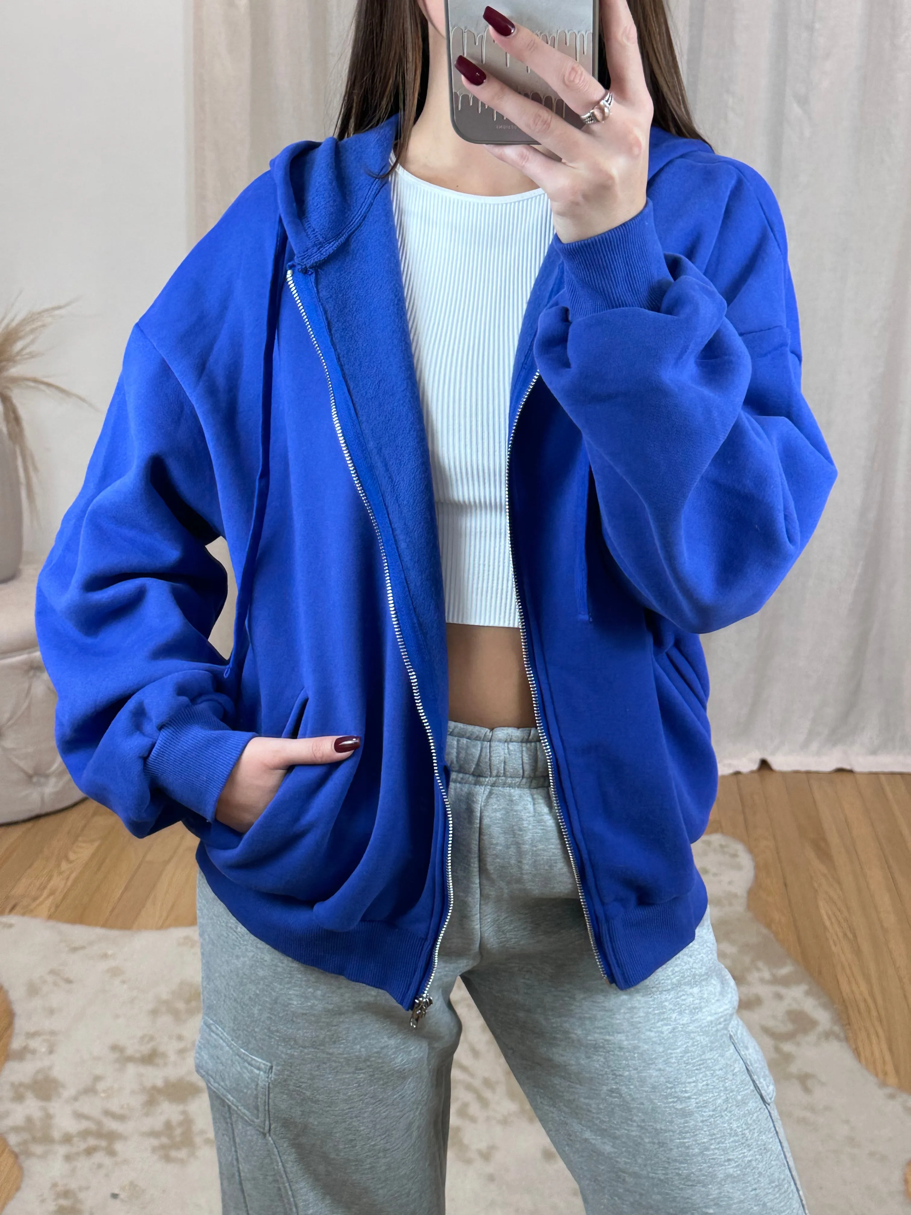 Comfort Zip Up