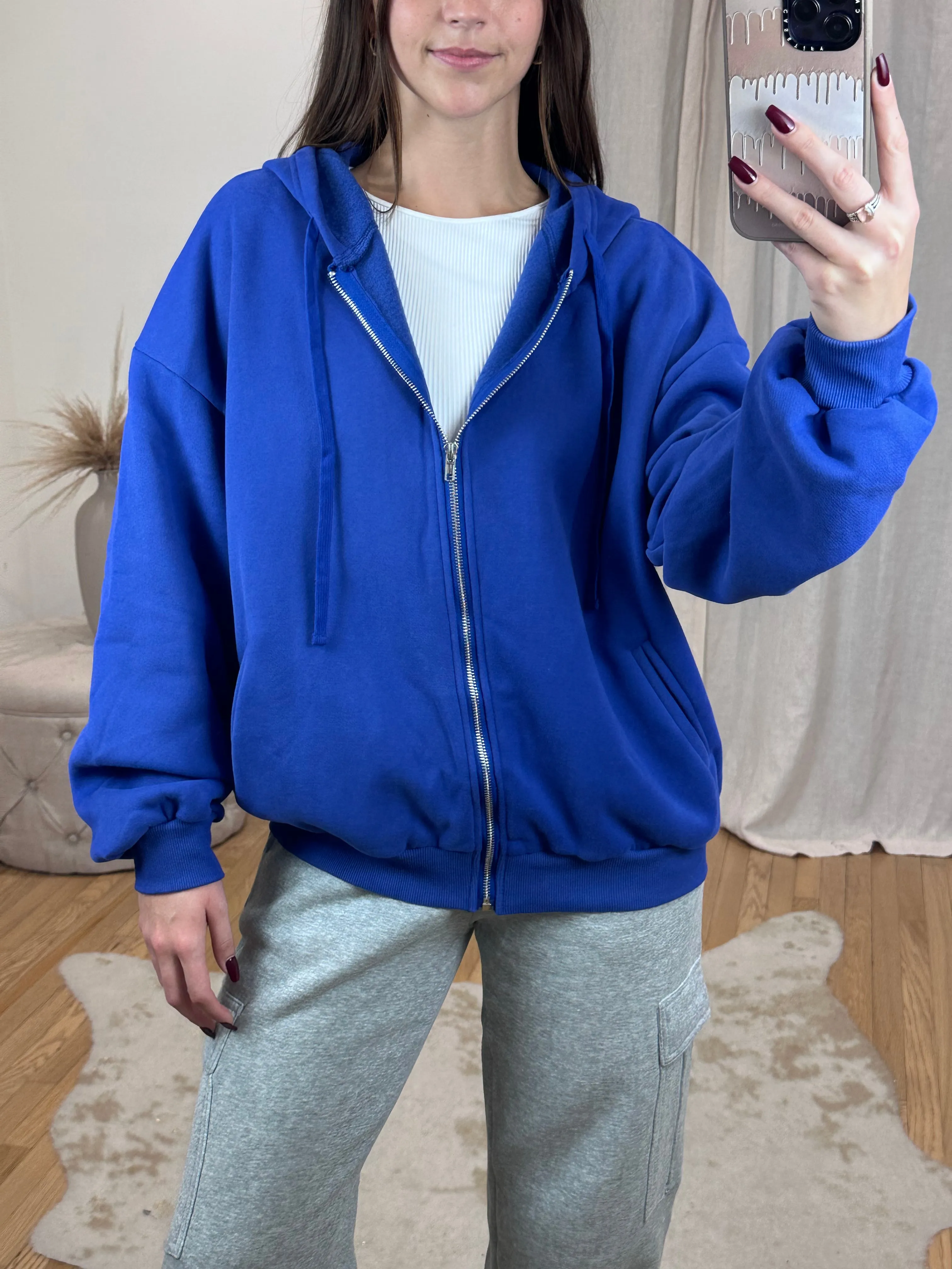Comfort Zip Up