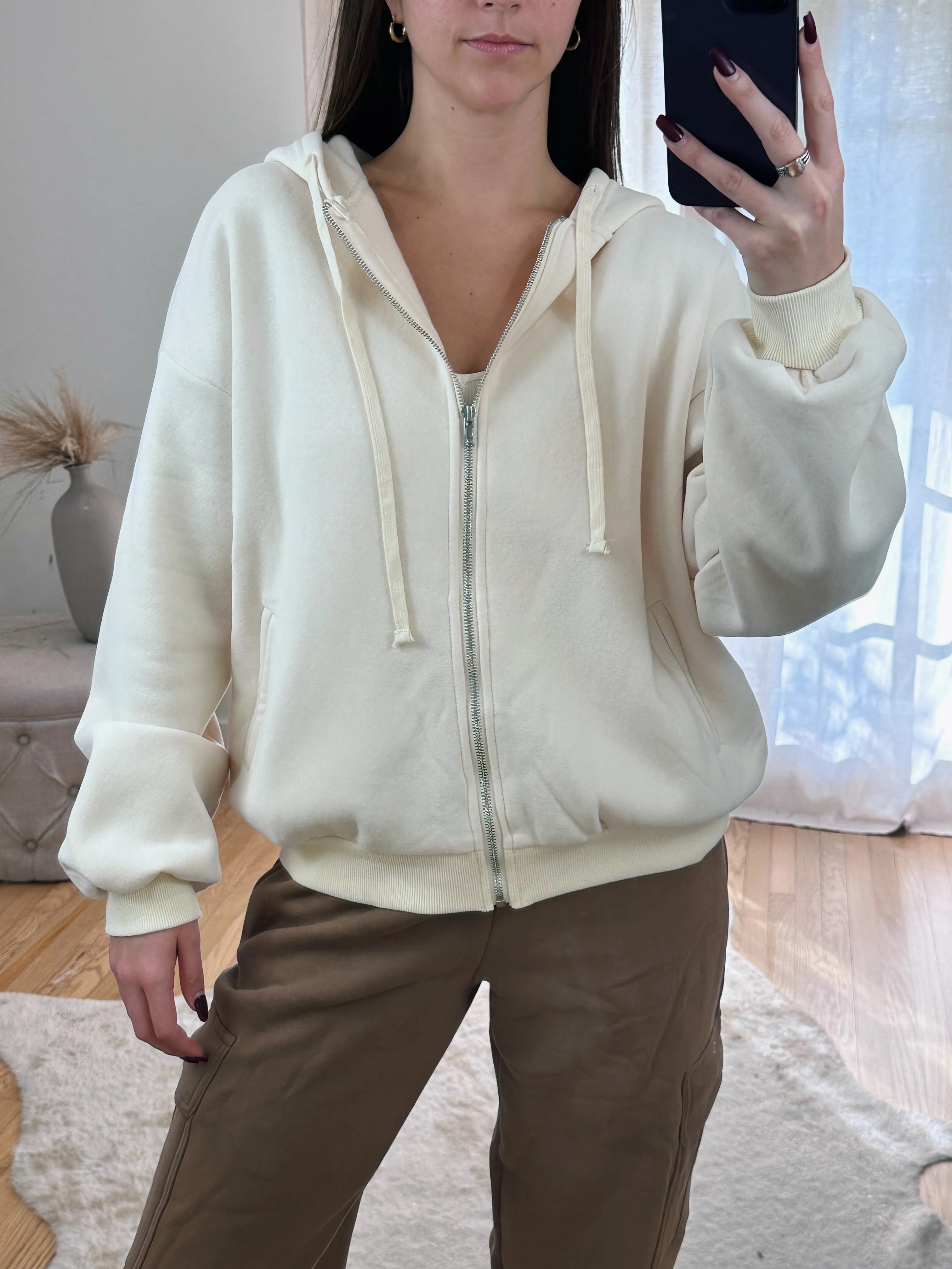 Comfort Zip Up