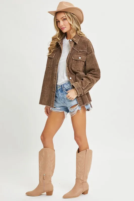 Corduroy Shacket