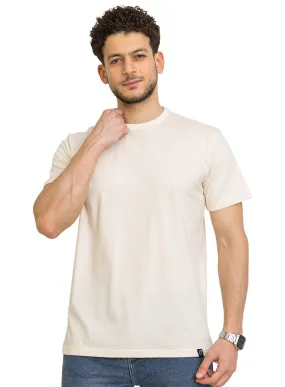 Creamy Regular Round T-shirt