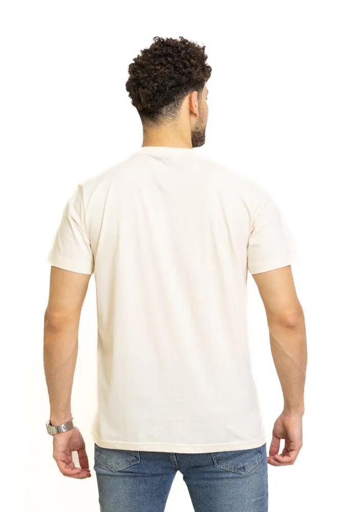 Creamy Regular Round T-shirt