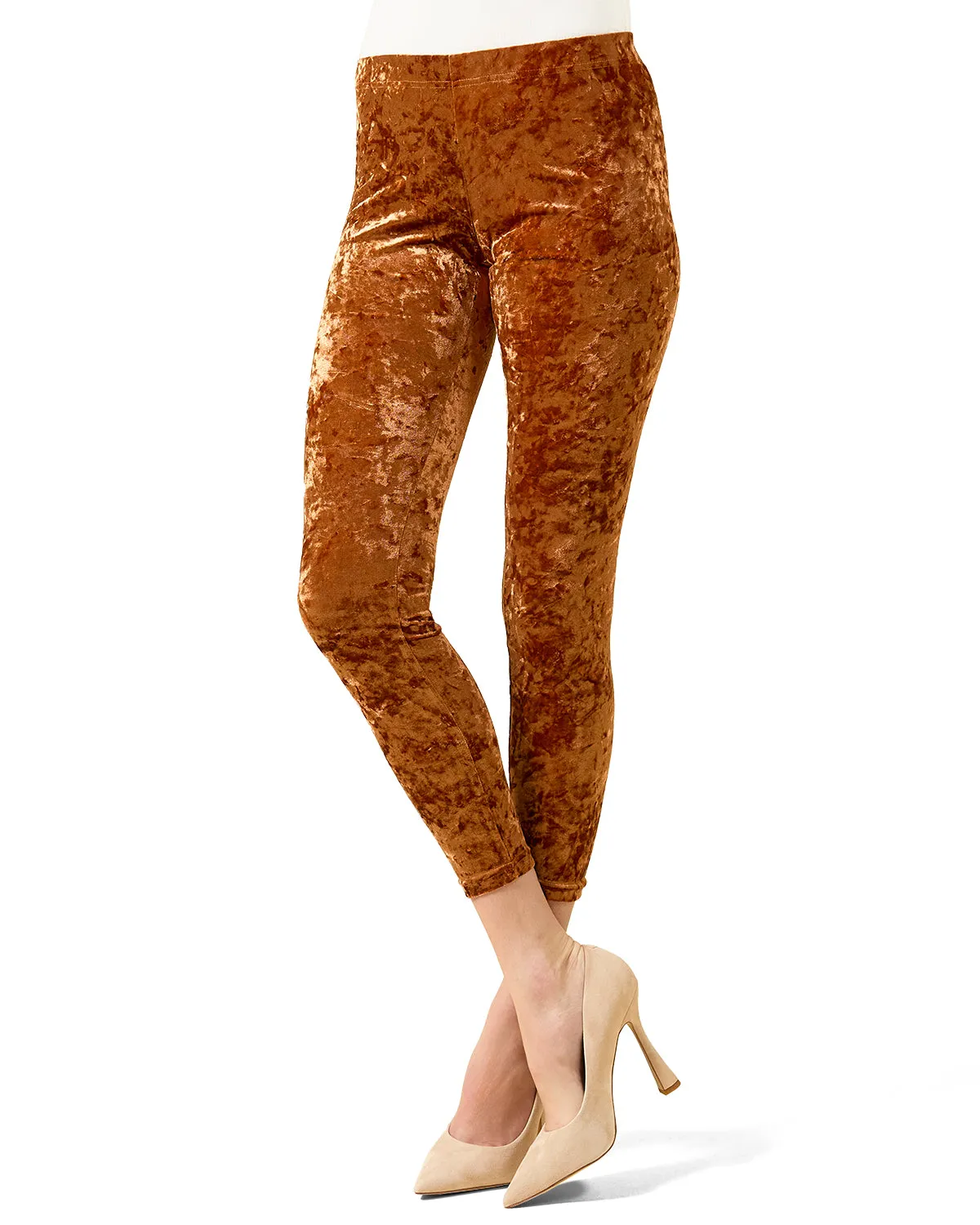Crushed Velvet Stretch Leggings
