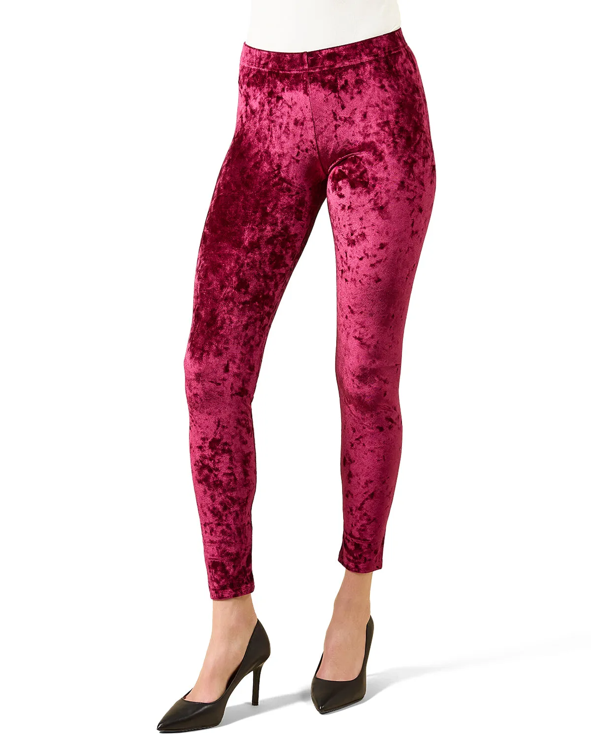 Crushed Velvet Stretch Leggings