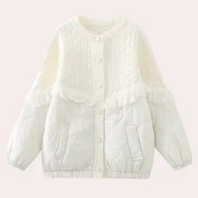 DEBRA - Stilfuld Polstret Cardigan til Kvinder