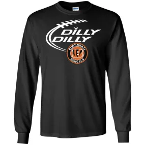 Dilly Dilly Cincinnati Bengal Nfl Football Men Long SLeeve Shirt