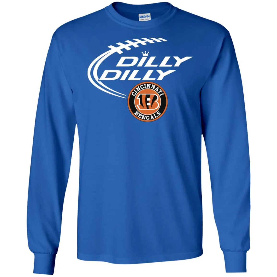 Dilly Dilly Cincinnati Bengal Nfl Football Men Long SLeeve Shirt