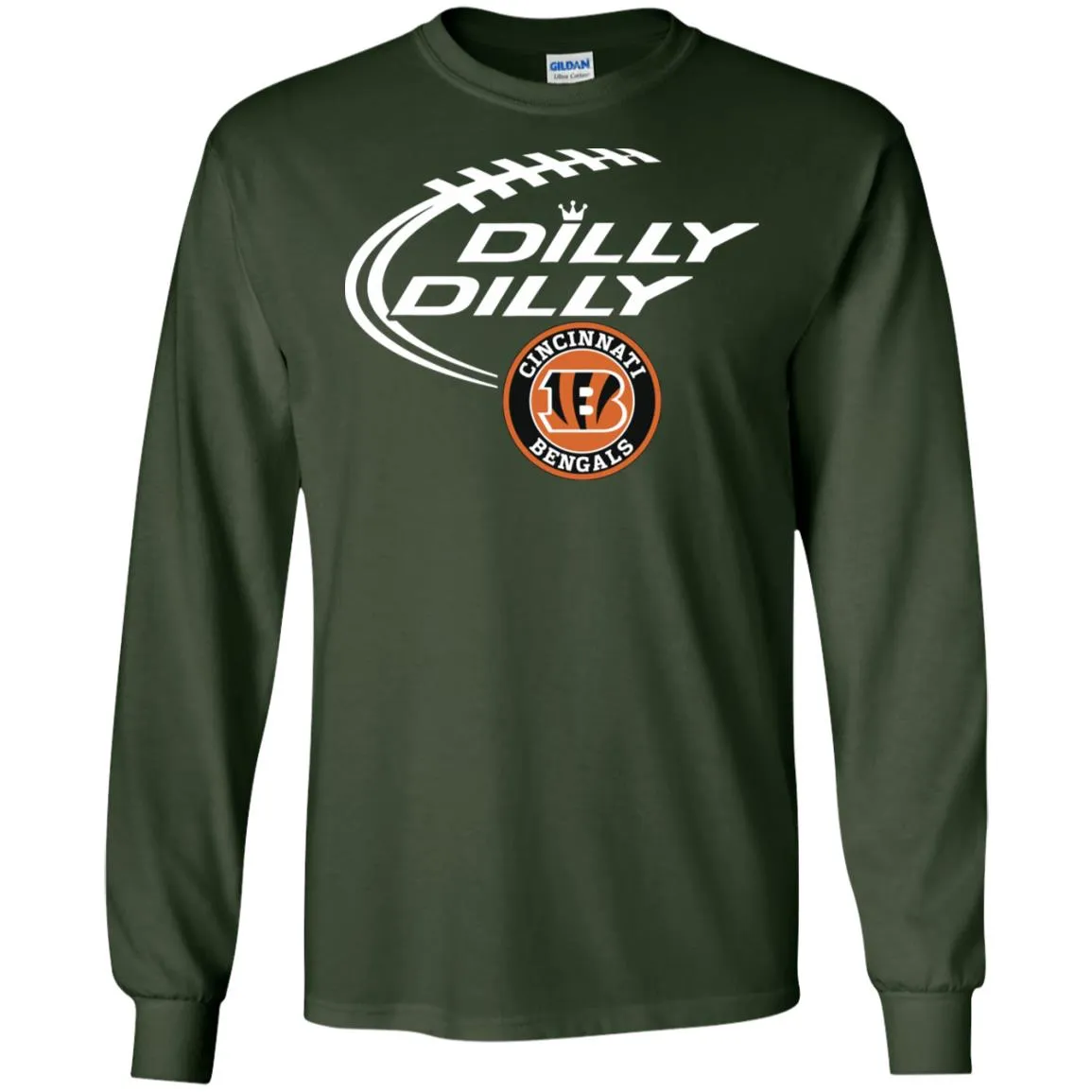 Dilly Dilly Cincinnati Bengal Nfl Football Men Long SLeeve Shirt