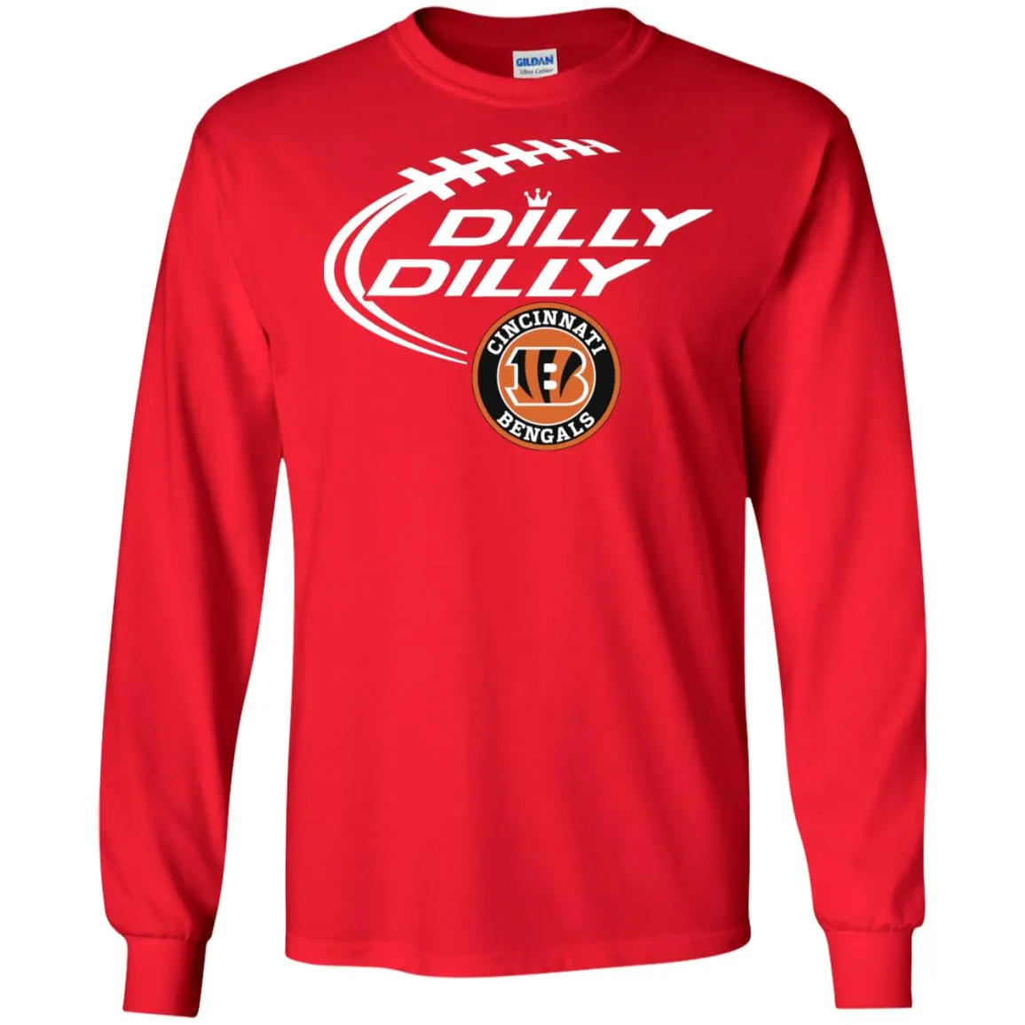 Dilly Dilly Cincinnati Bengal Nfl Football Men Long SLeeve Shirt