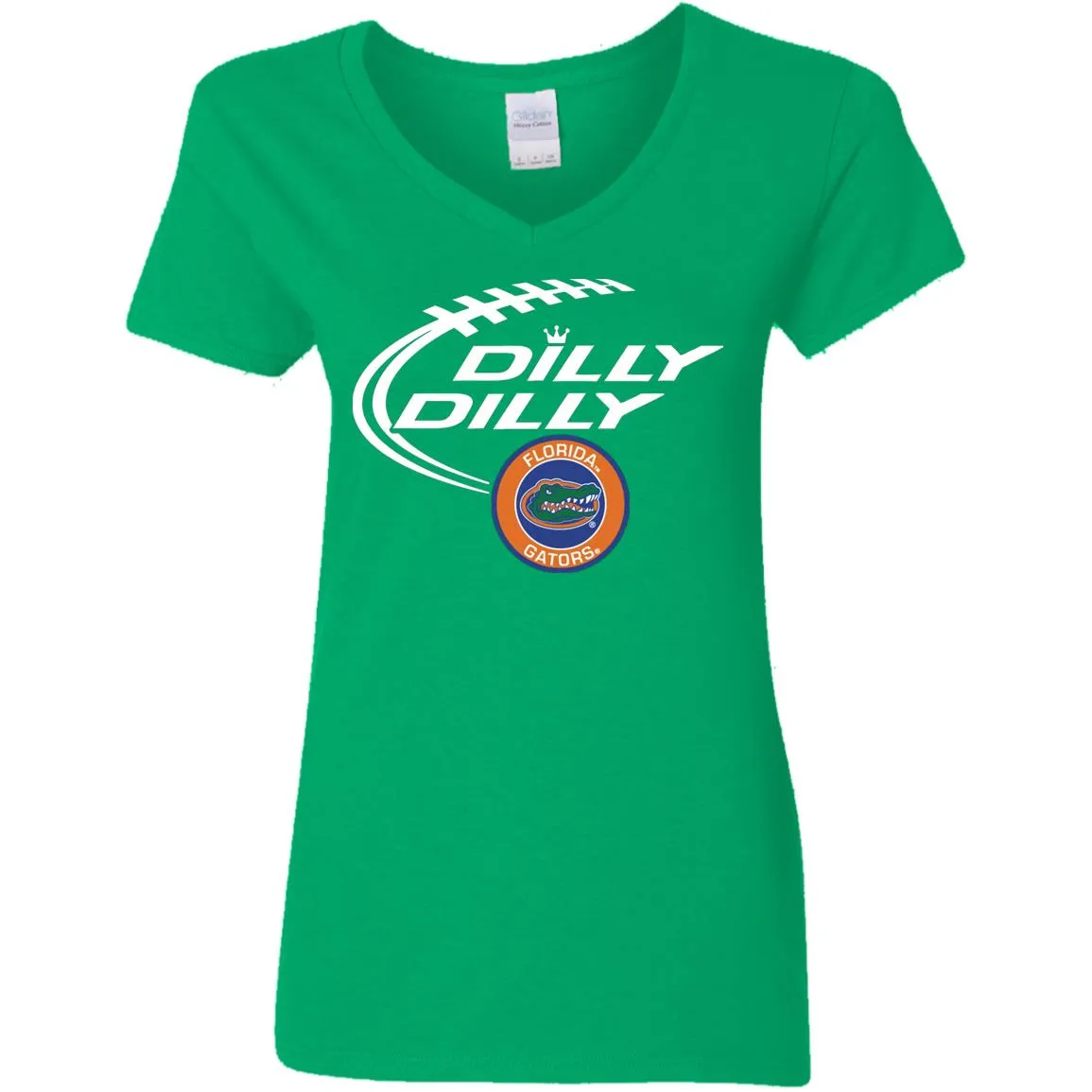 Dilly Dilly Florida Gators Nfl Football Women V-Neck T-Shirt