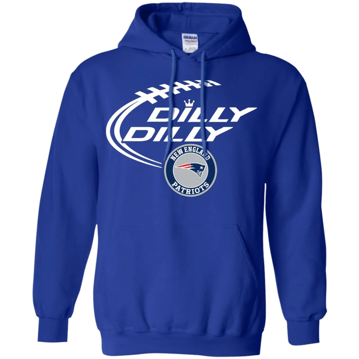 Dilly Dilly New England Patriots Nfl Football Men Pullover Hoodie
