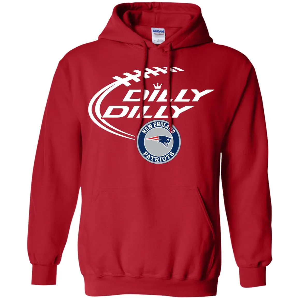 Dilly Dilly New England Patriots Nfl Football Men Pullover Hoodie