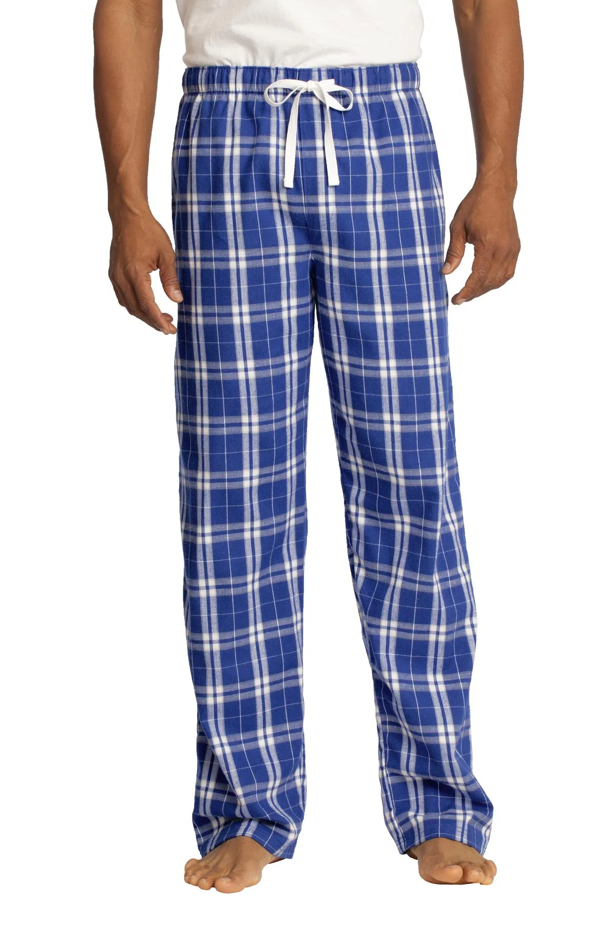 District Men's Flannel Plaid Pants