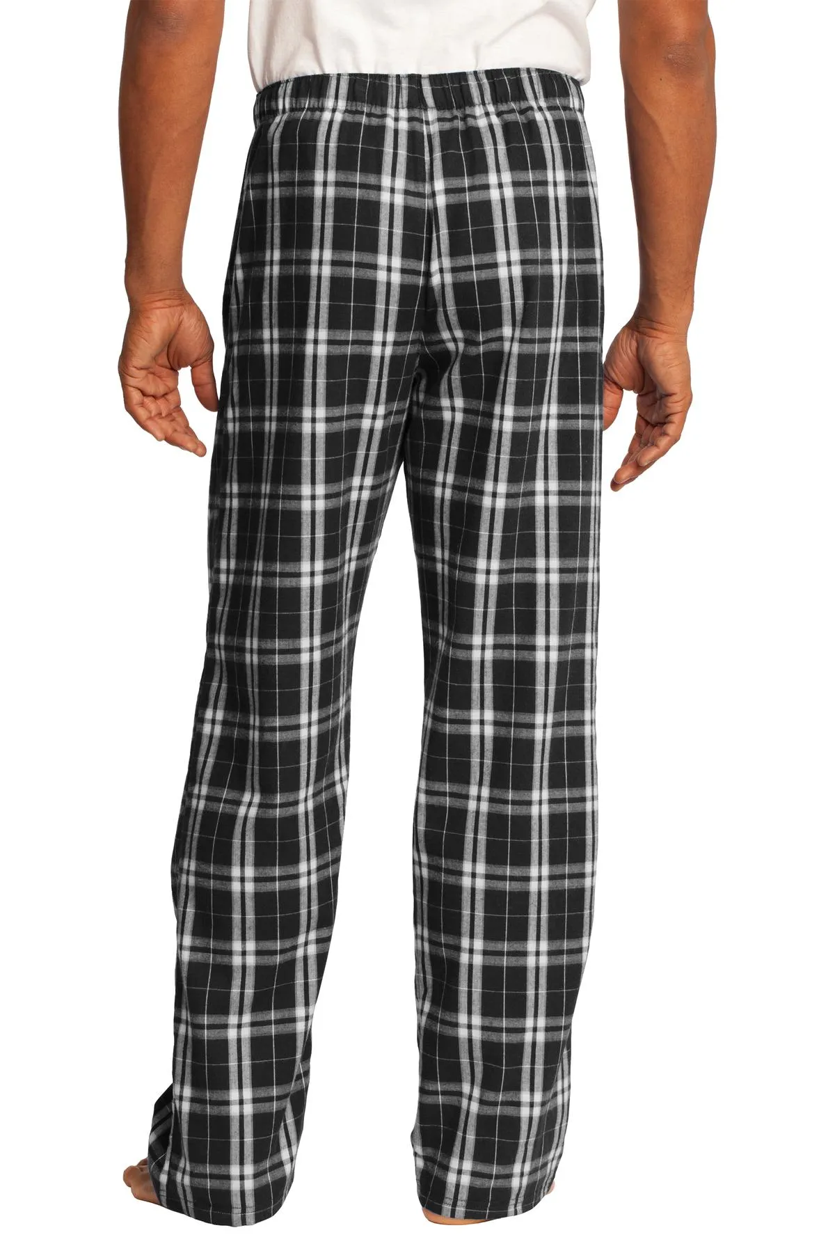 District Men's Flannel Plaid Pants