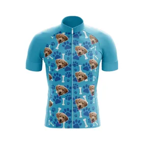 Dog Custom Face Club Jerseys (Blue)
