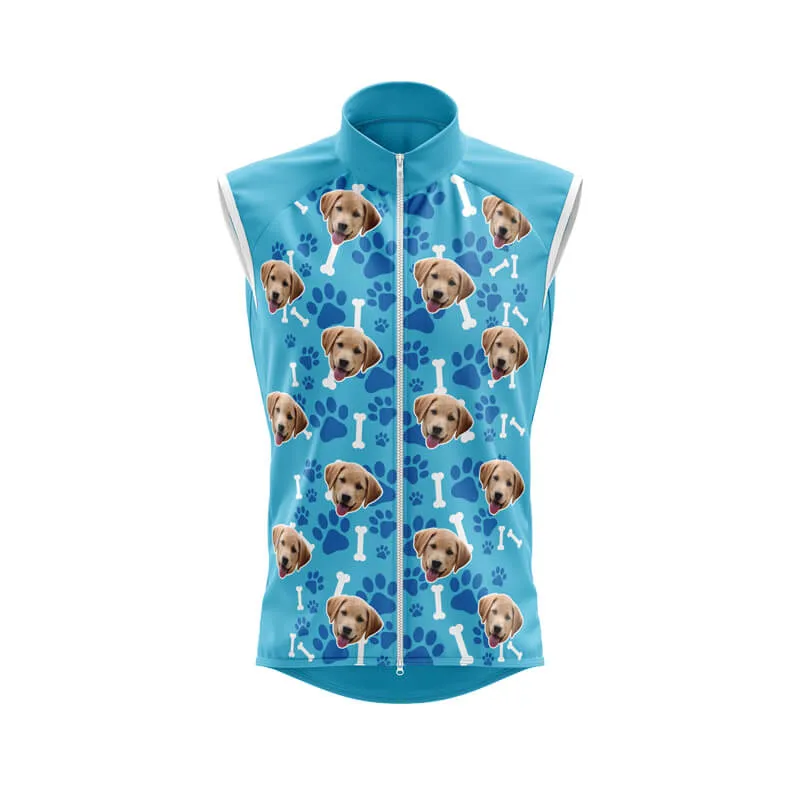 Dog Custom Face Club Jerseys (Blue)