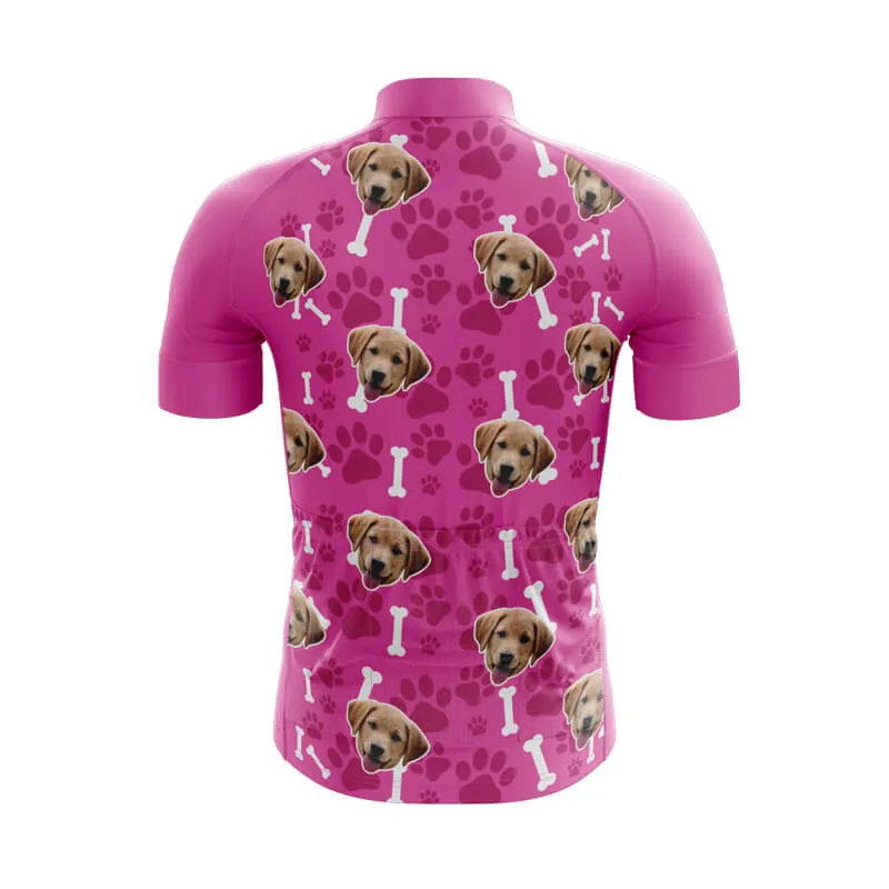 Dog Custom Face Club Jerseys (Pink)