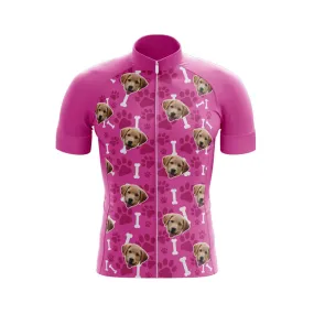 Dog Custom Face Club Jerseys (Pink)