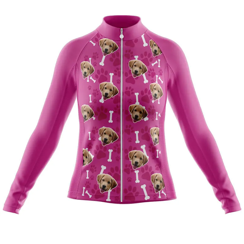 Dog Custom Face Club Jerseys (Pink)