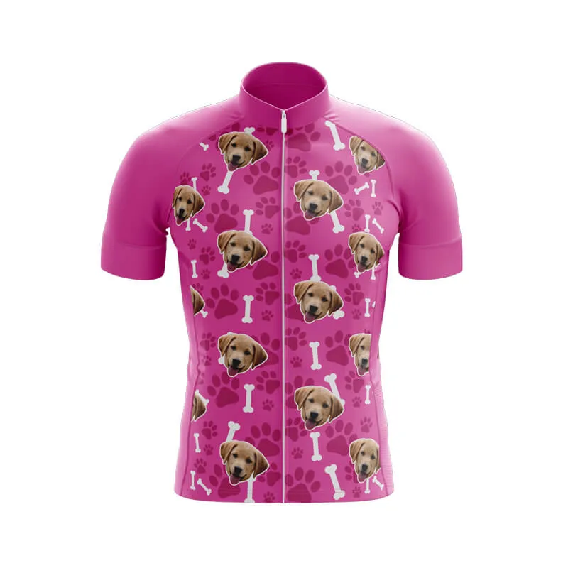 Dog Custom Face Club Jerseys (Pink)