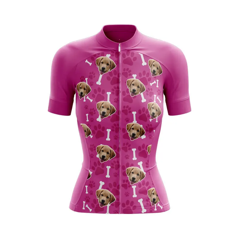 Dog Custom Face Club Jerseys (Pink)