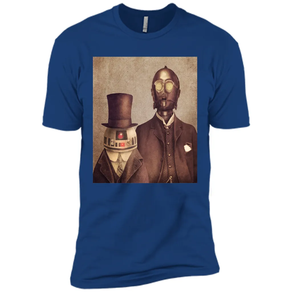 Duke R2 and Baron Von 3PO-Cartoon graphic T-Shirt