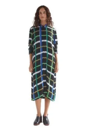 ELK JANIK DRESS - LADDER PRINT