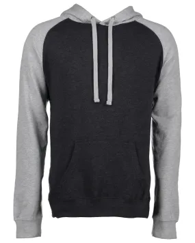 EZ328 Enza® 32879 Unisex Colorblock Fleece Pullover Hood