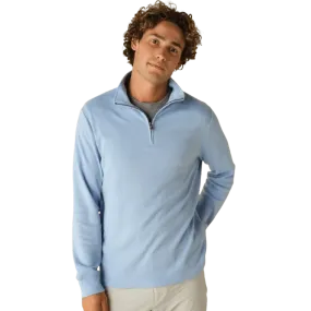 FAIR HARBOR: Larchmont Seawool 1/4 Zip