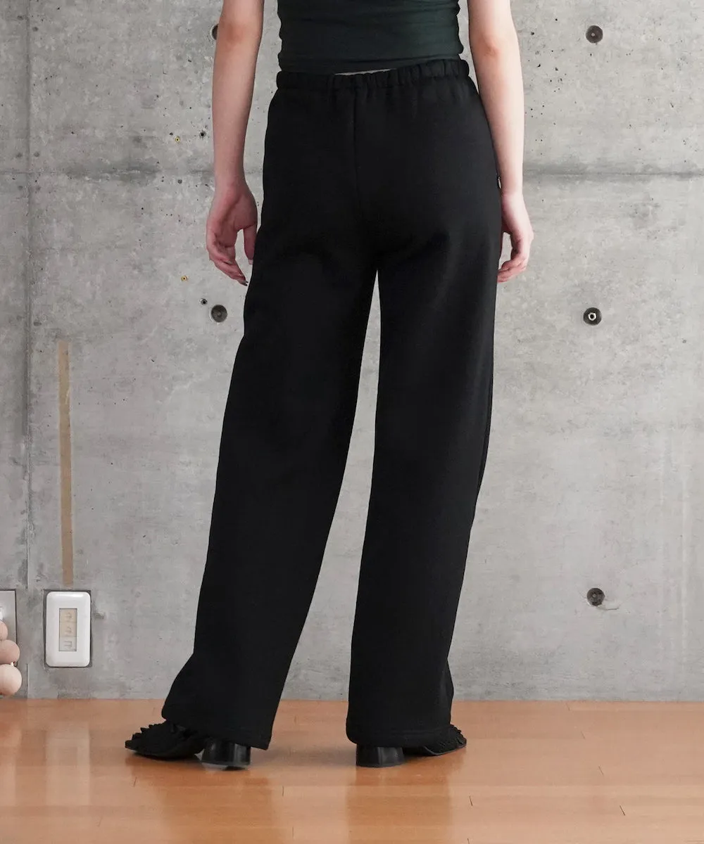 FAX COPY EXPRESS Fleece-lined Sweatpants "BLACK"