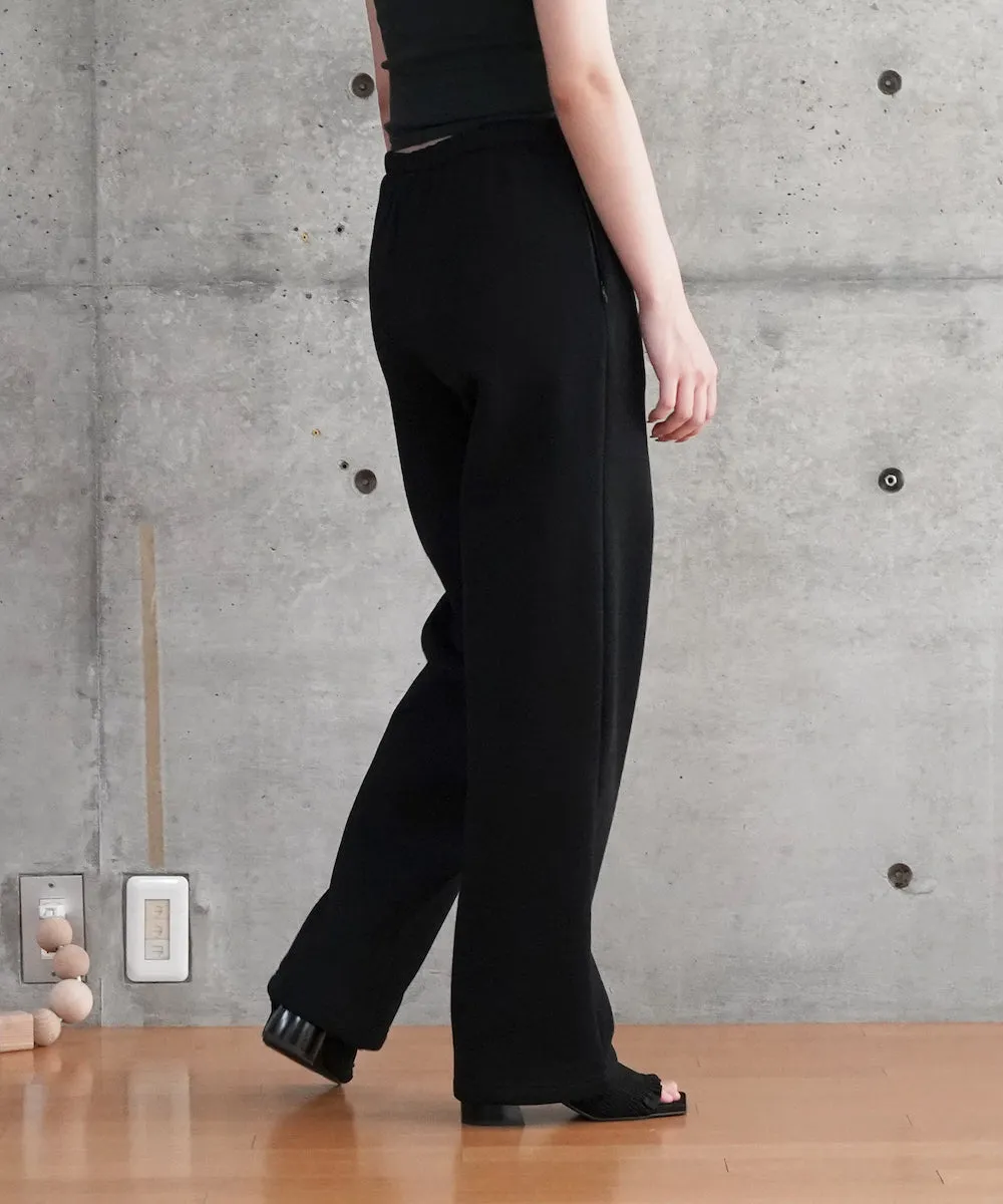 FAX COPY EXPRESS Fleece-lined Sweatpants "BLACK"