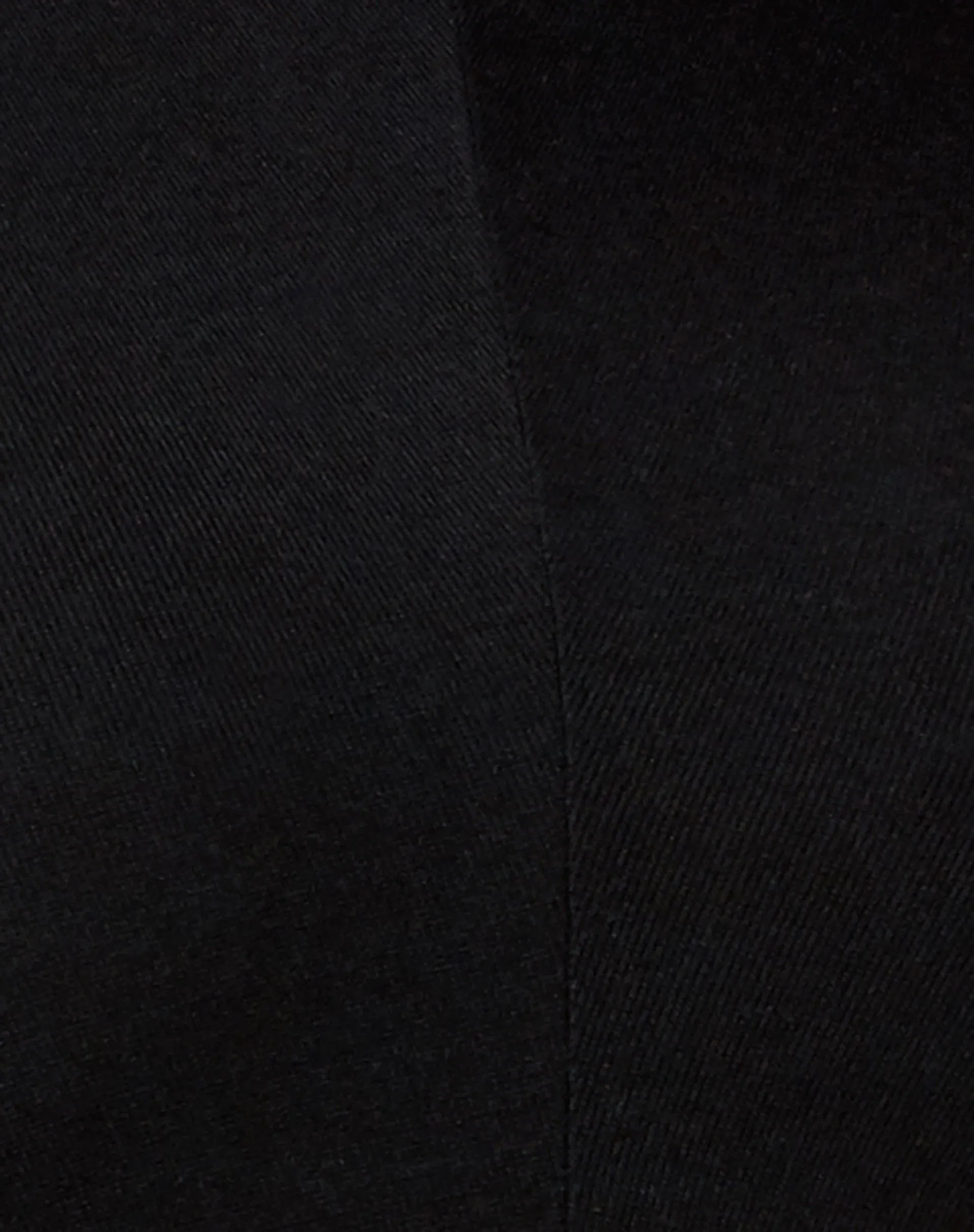 Fifita Mini Dress in Rib Black