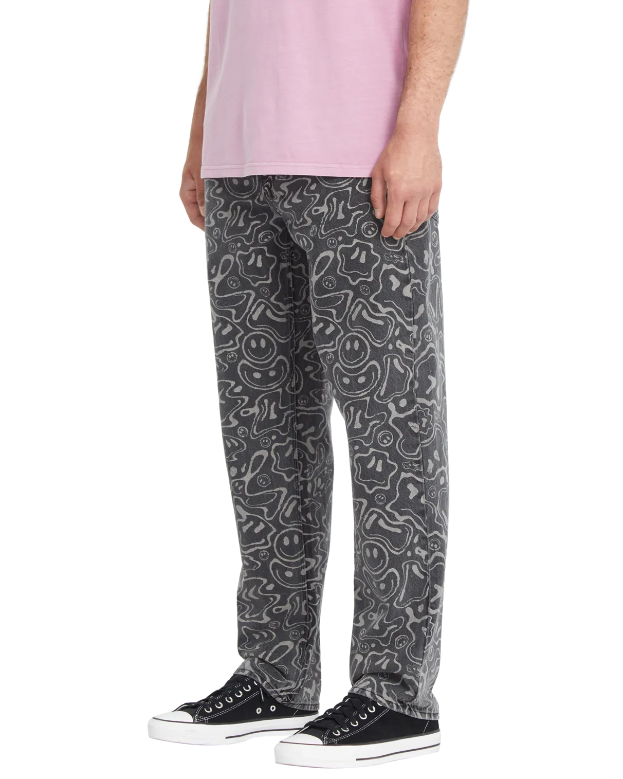 Filip Rygalski Denim Jeans in Black Print