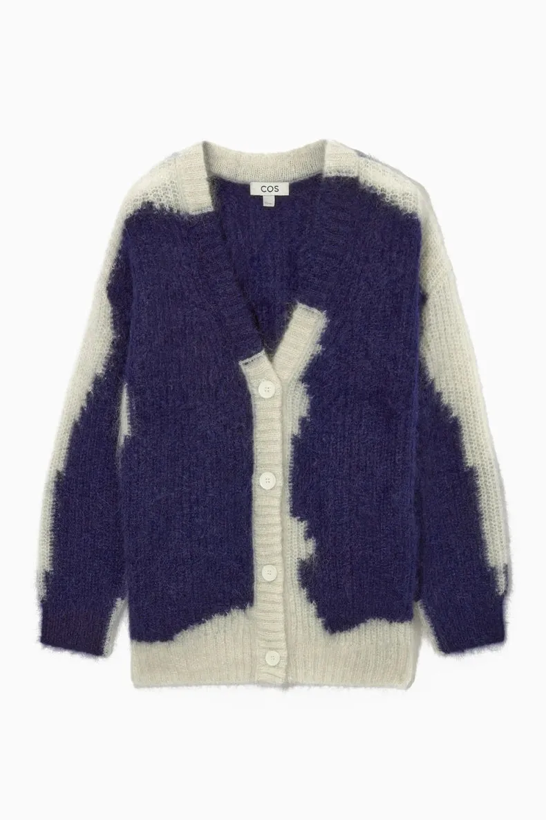 Fleece Buttoned Cardigan