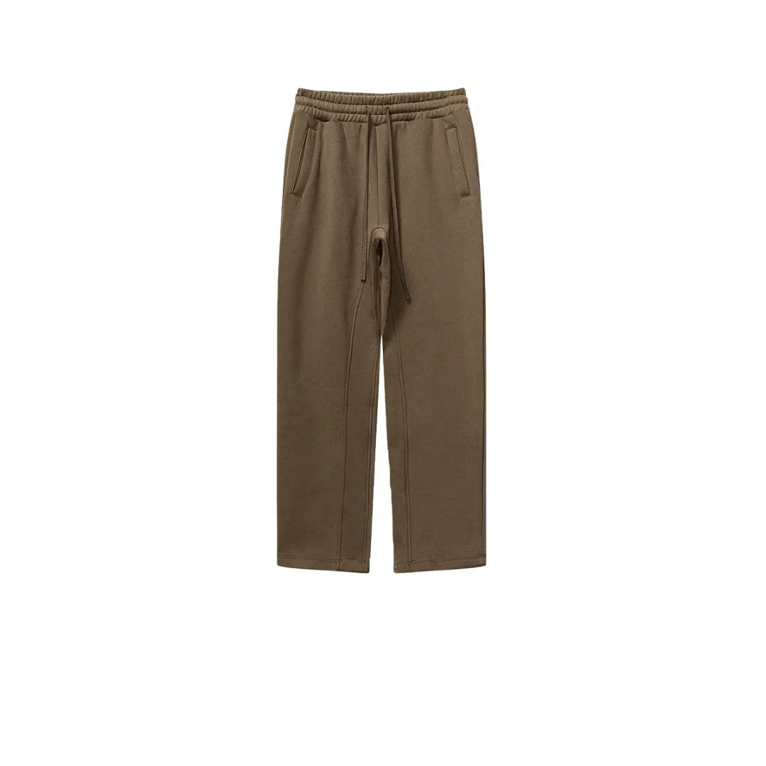 Fleece Lining Oversize Hoodie & Fleece Lining Sweatpants Setup WN9931-K