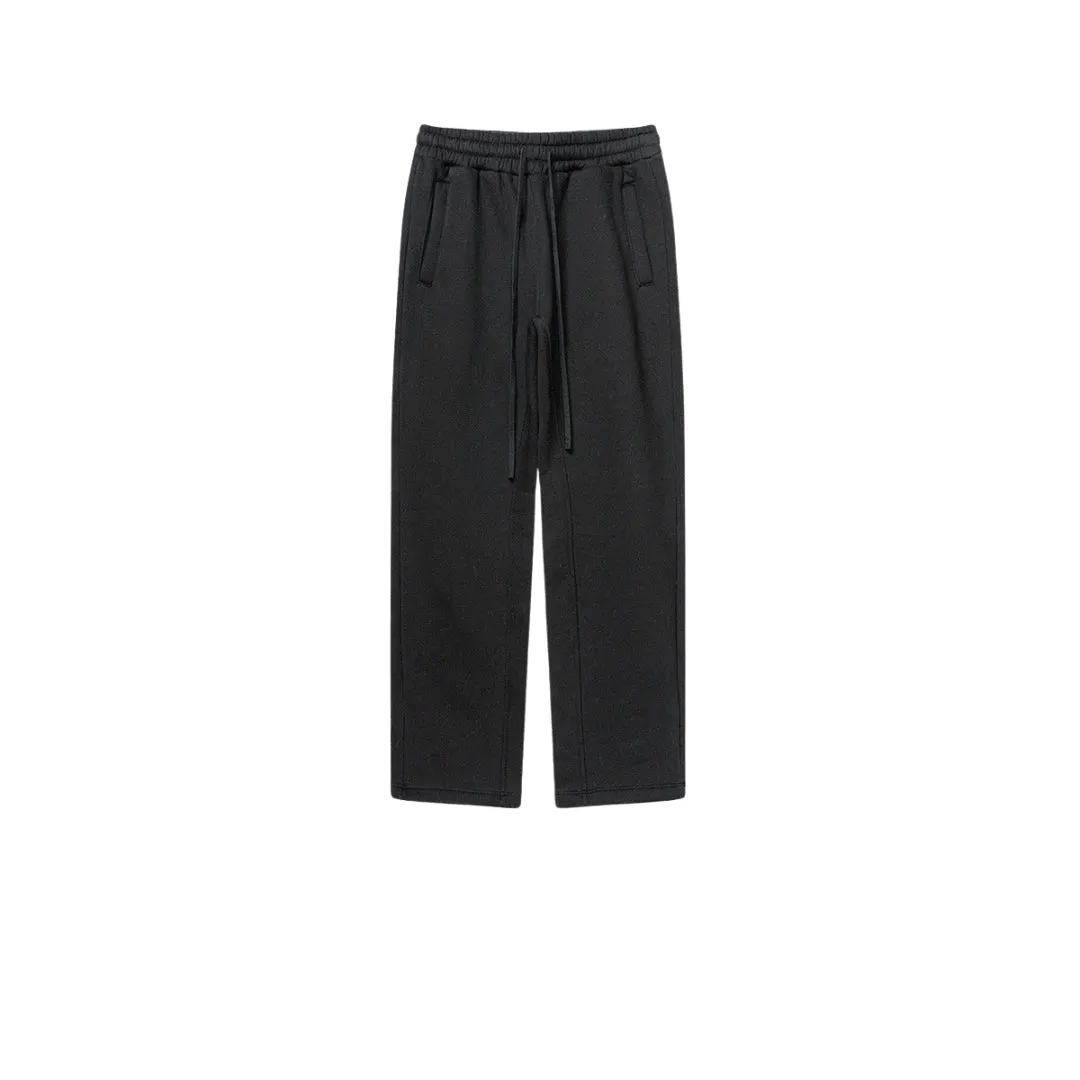 Fleece Lining Oversize Hoodie & Fleece Lining Sweatpants Setup WN9931