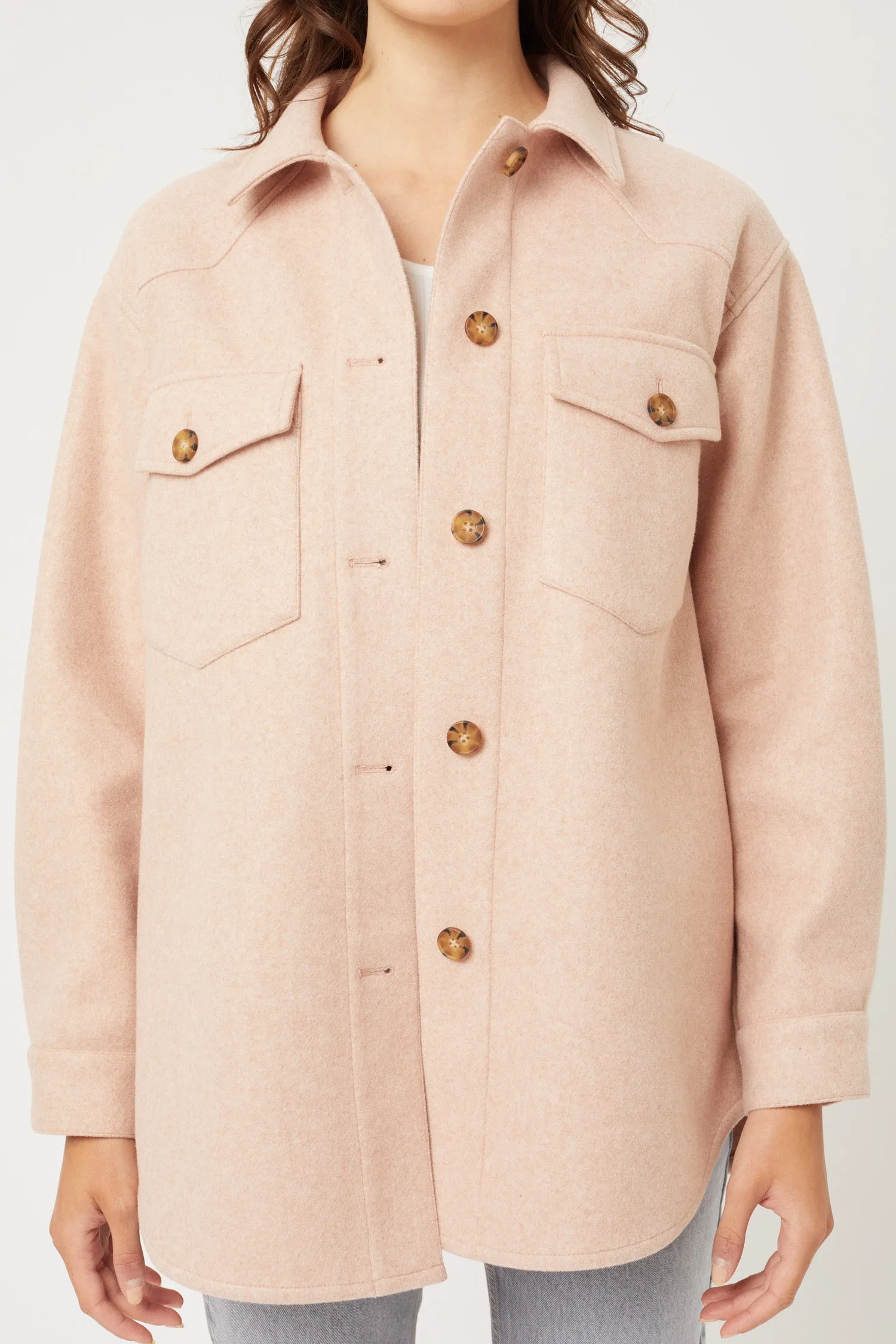 Fleece Oversized Jacket