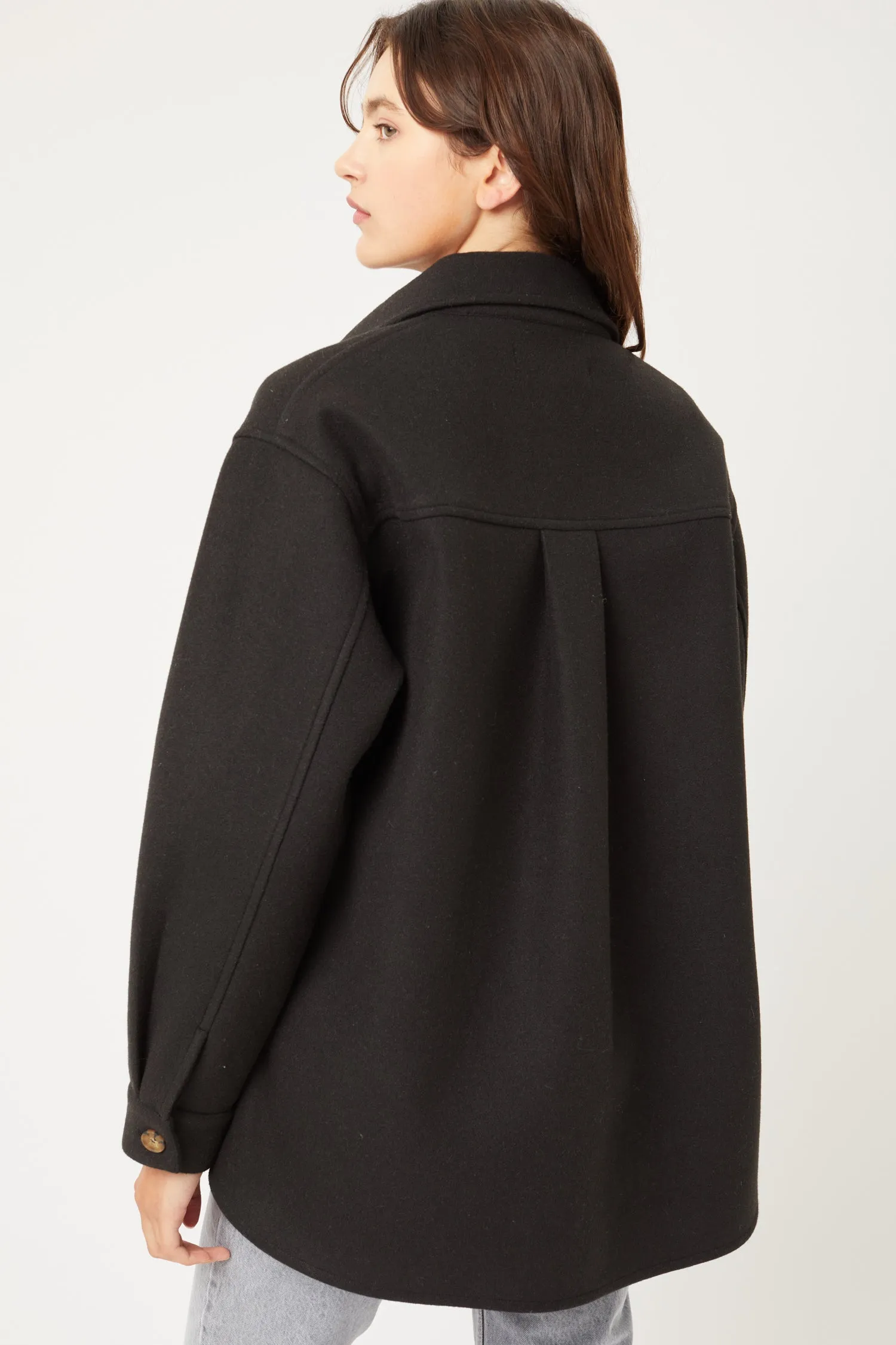 Fleece Oversized Jacket