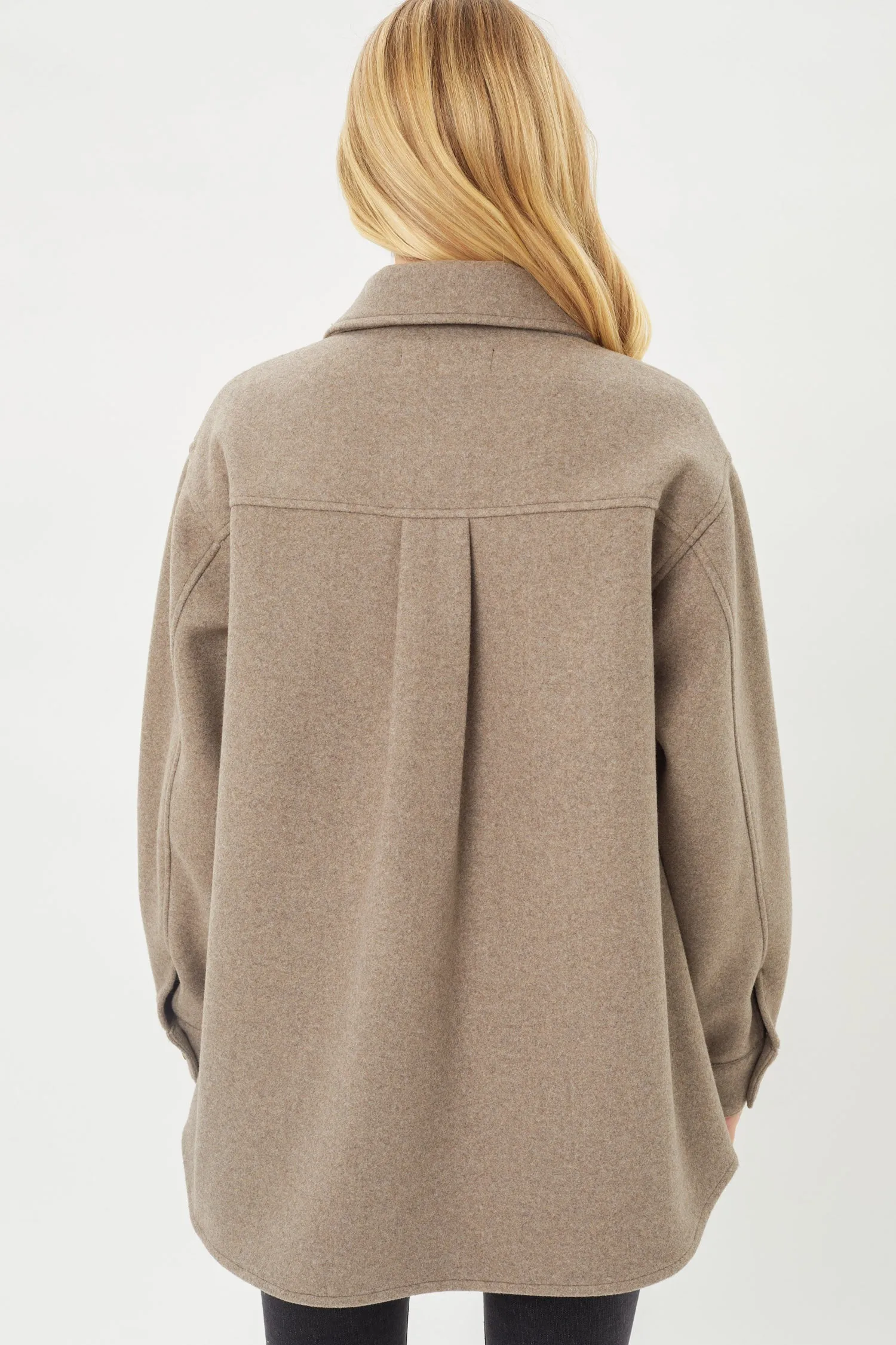 Fleece Oversized Jacket
