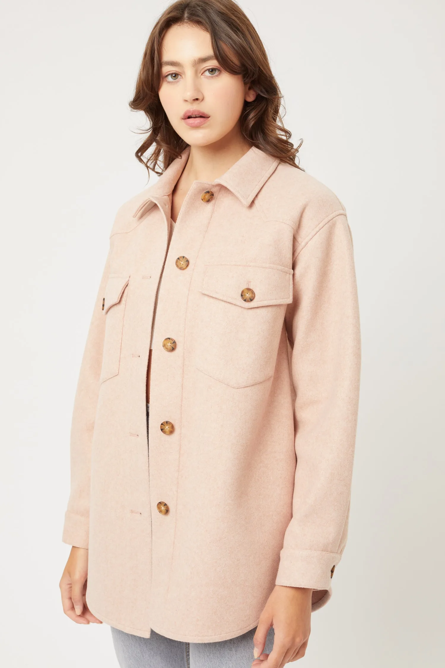 Fleece Oversized Jacket