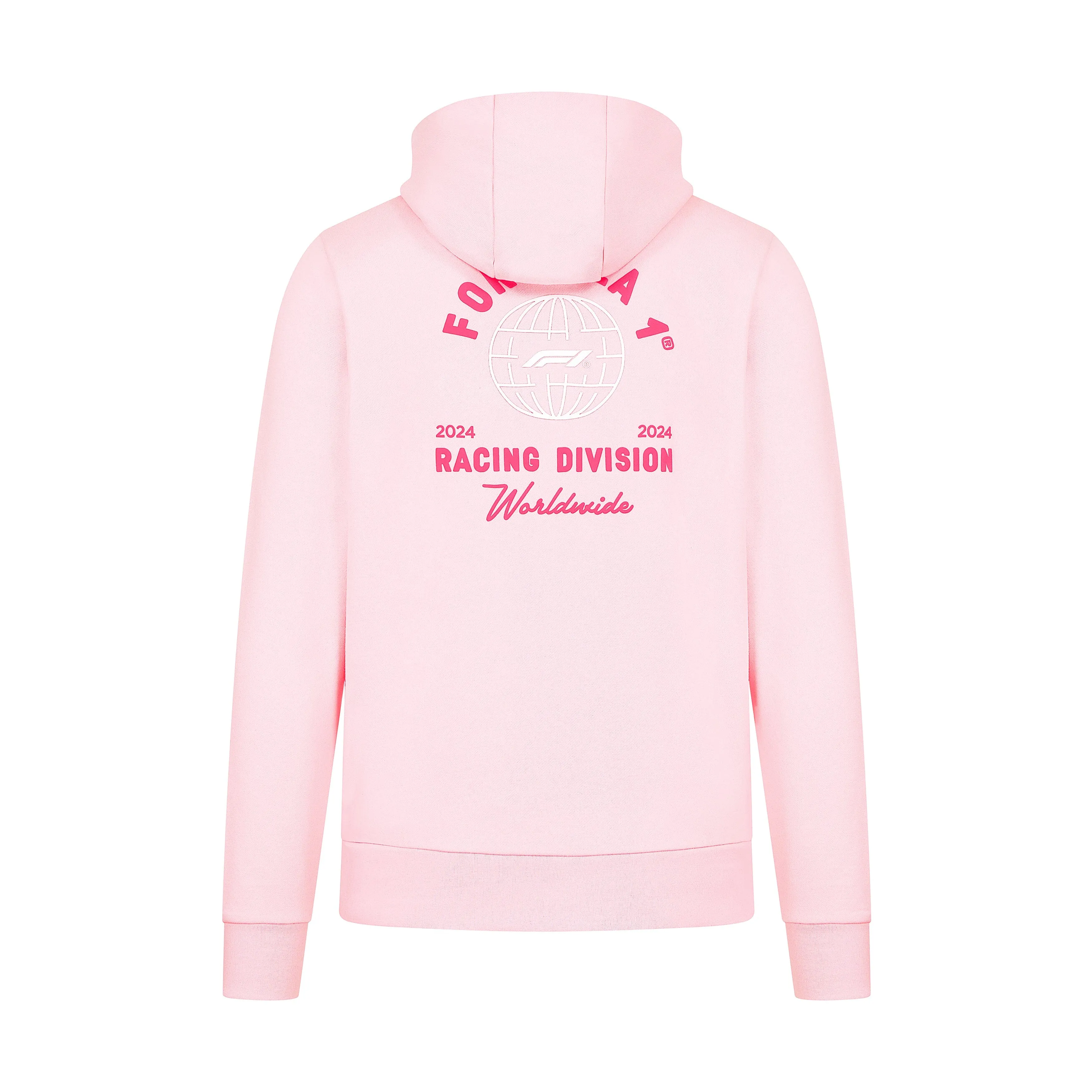 Formula 1 Tech Collection F1 "Racing Division Worldwide' Hoodie - Yellow/Pink