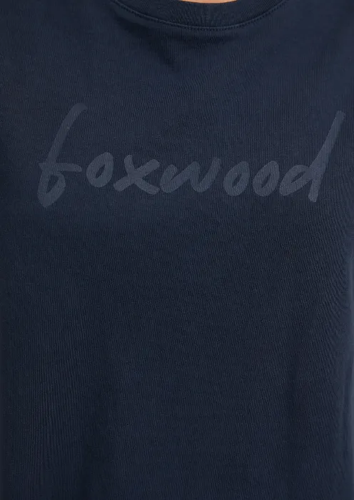 Foxwood Signature Tee Dress - Navy