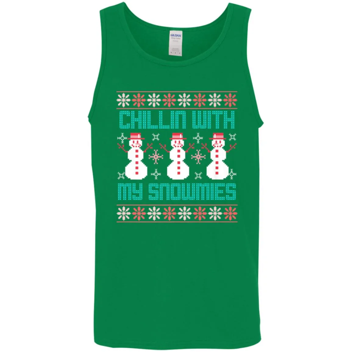 Fun Ugly Christmas Style Men Tank Top