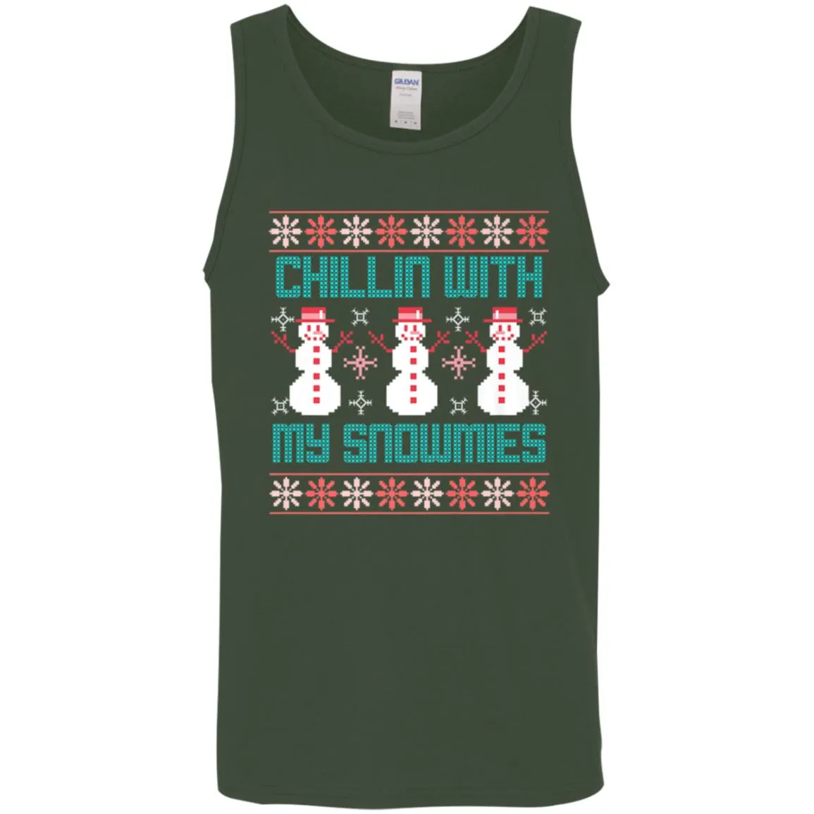 Fun Ugly Christmas Style Men Tank Top