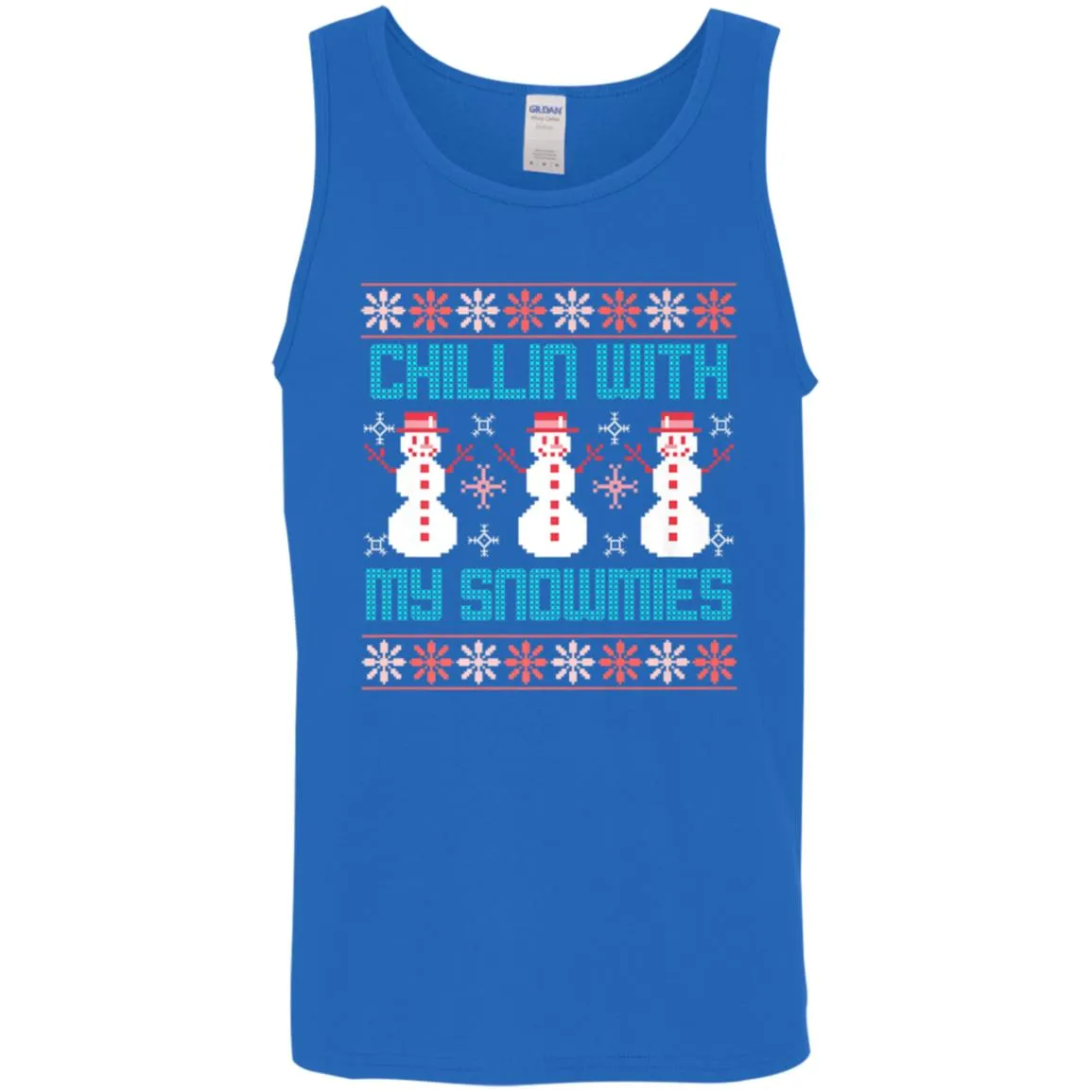 Fun Ugly Christmas Style Men Tank Top